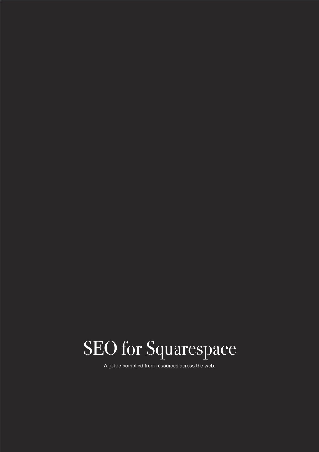 SEO for Squarespace