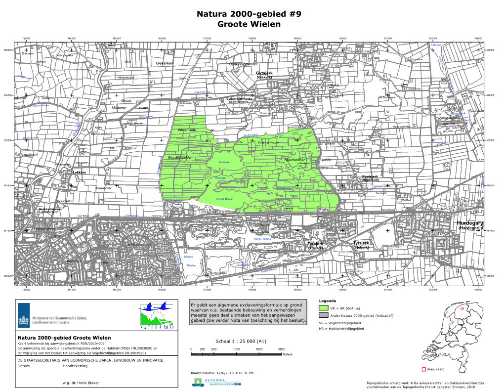 Natura 2000-Gebied #9 Groote Wielen