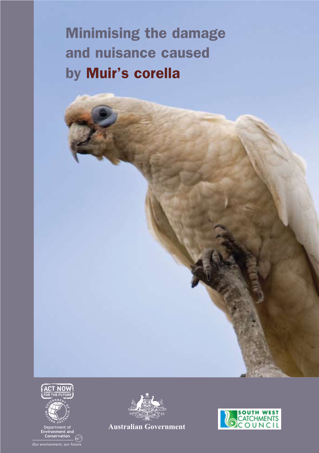 Minimising the Damage and Nuisance Caused by Muir's Corella