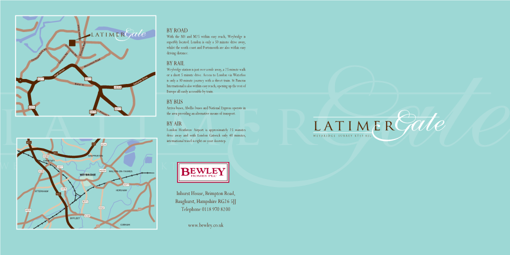 Latimer Place Main Brochure.Indd