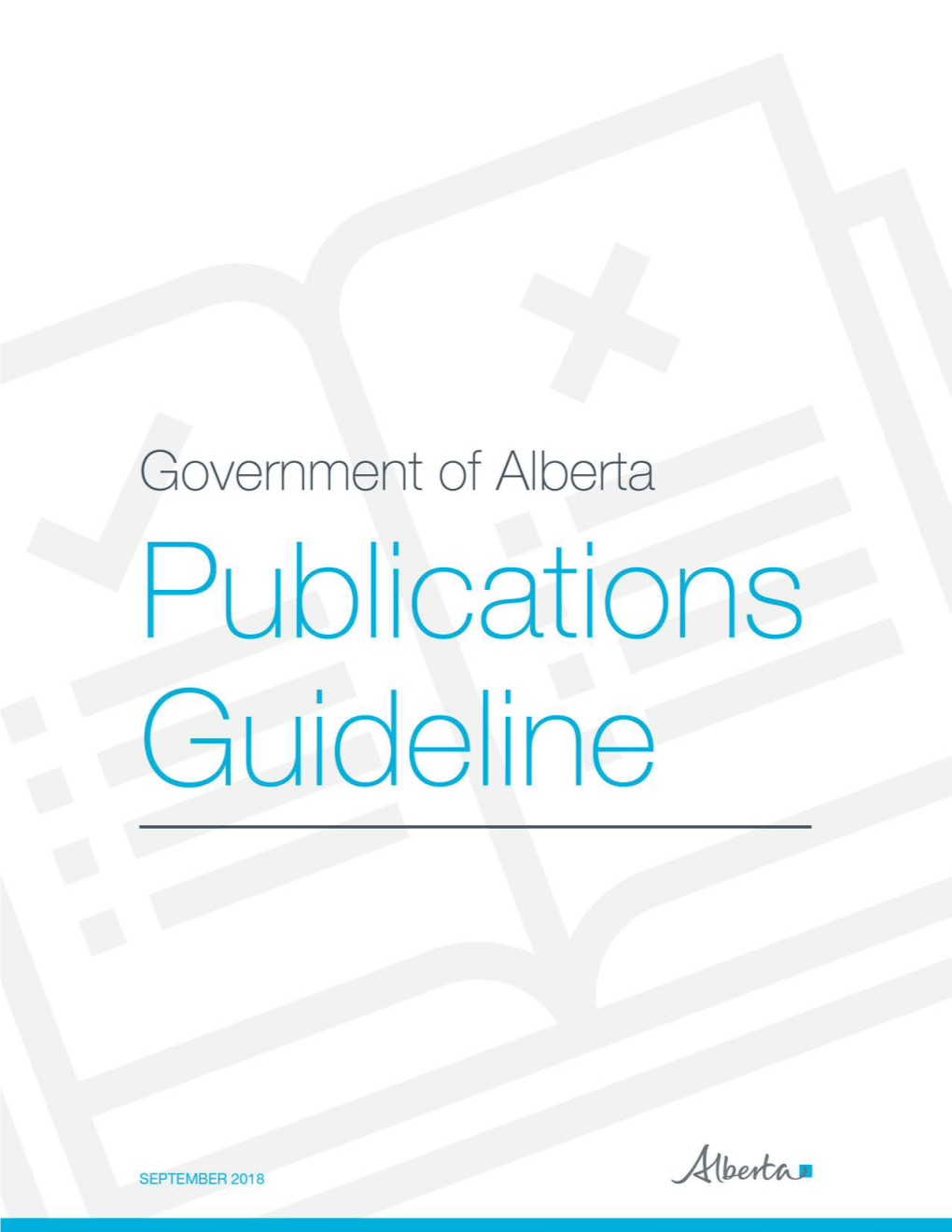 Government of Alberta Publications Guideline