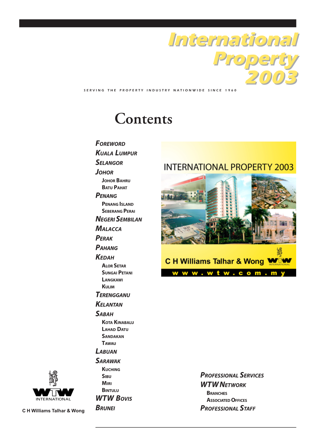 International Property 2003