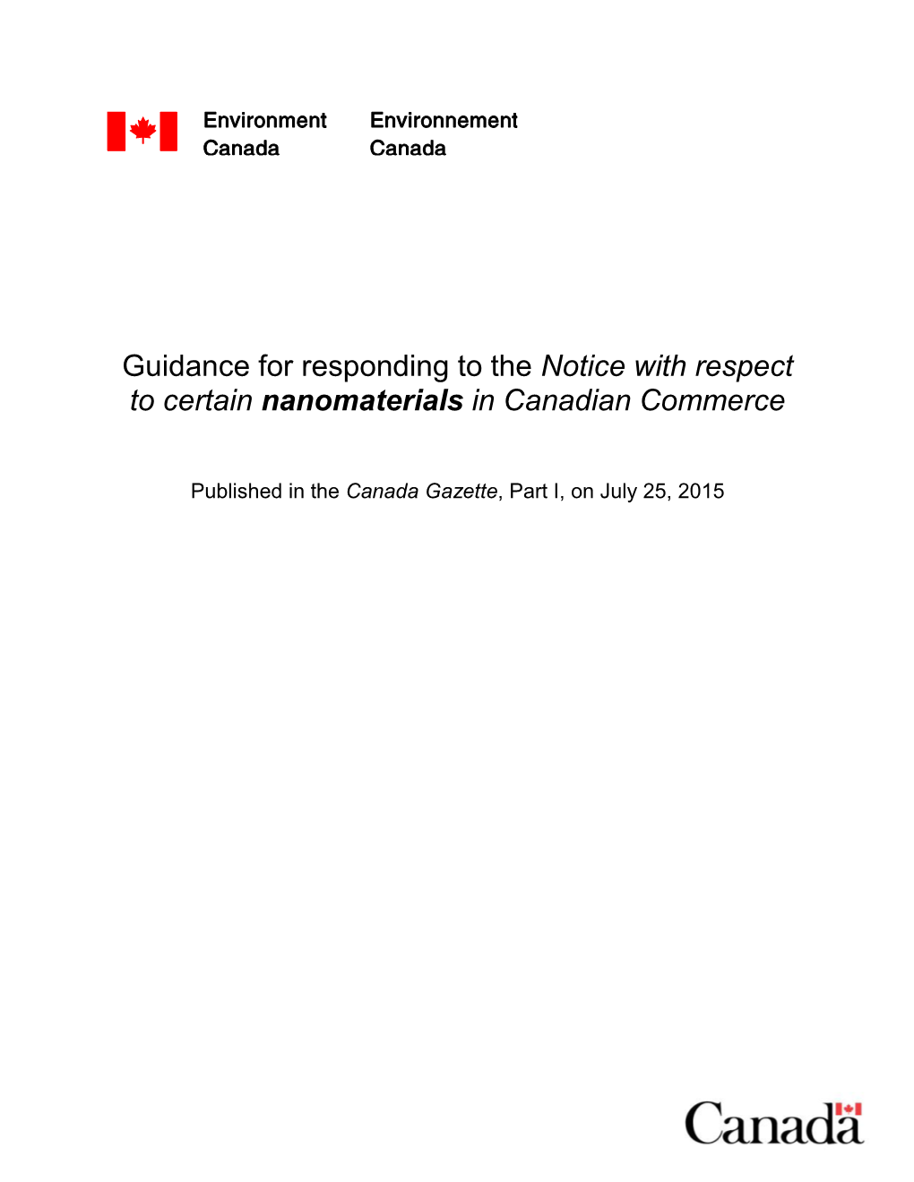 Guidance for Responding to the Paragraph 71(1)(B) Notice Of