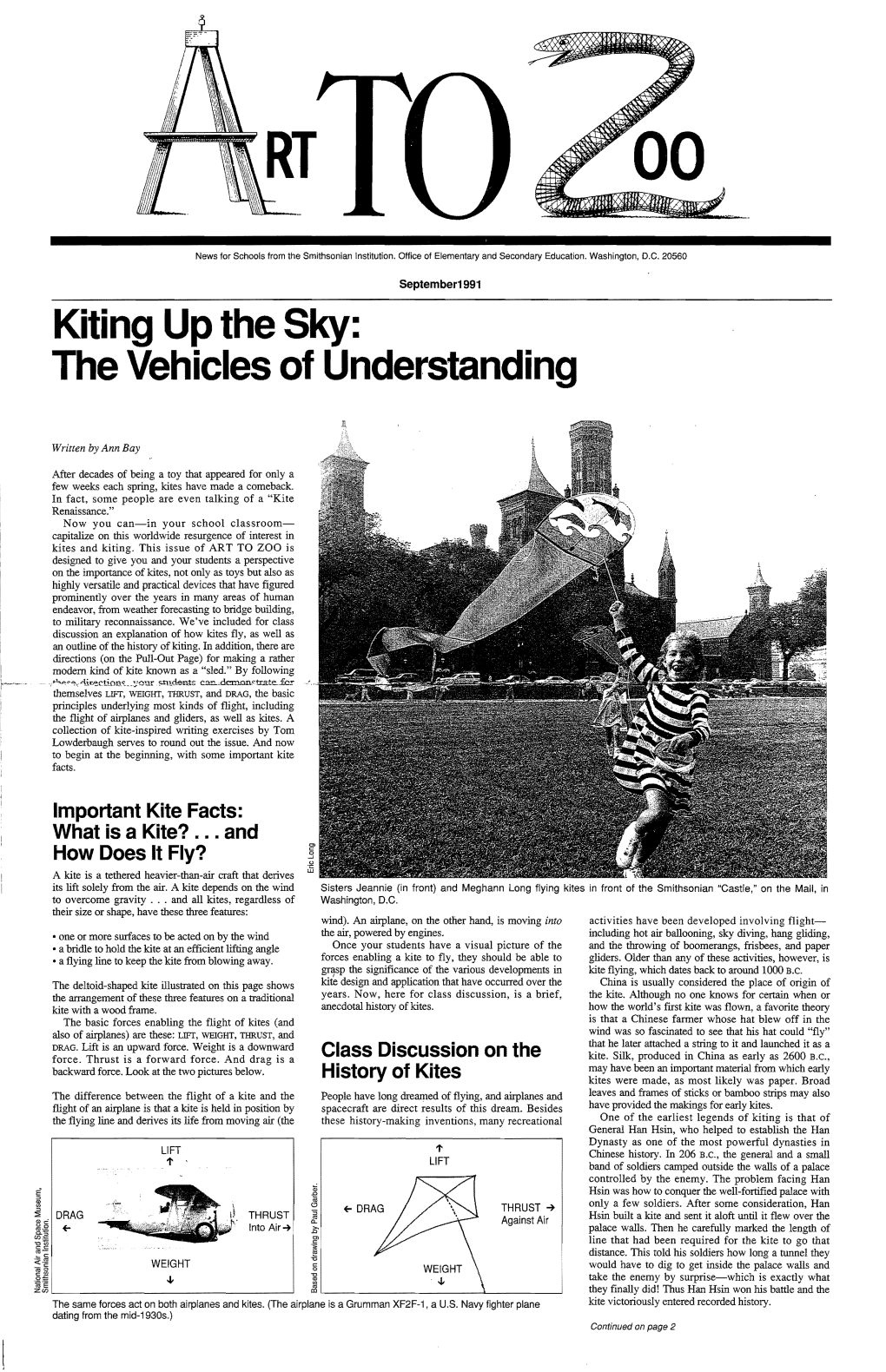 Kiting up the Sky: the Vehicles of Understanding