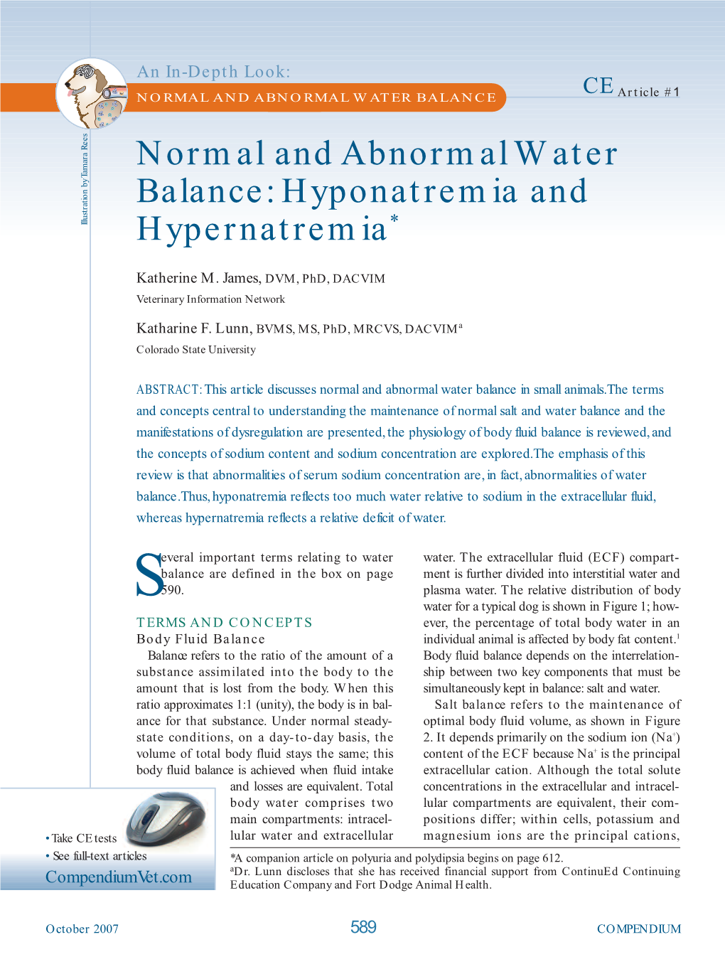 Hyponatremia and Hypernatremia