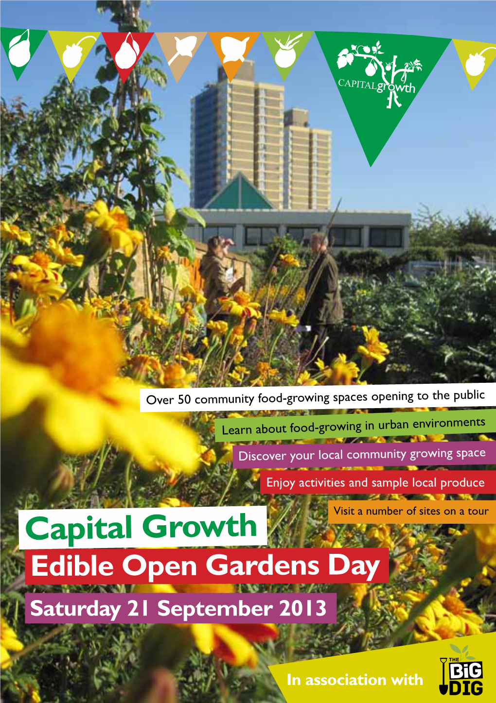 Capital Growth Edible Open Gardens Day Saturday 21 September 2013