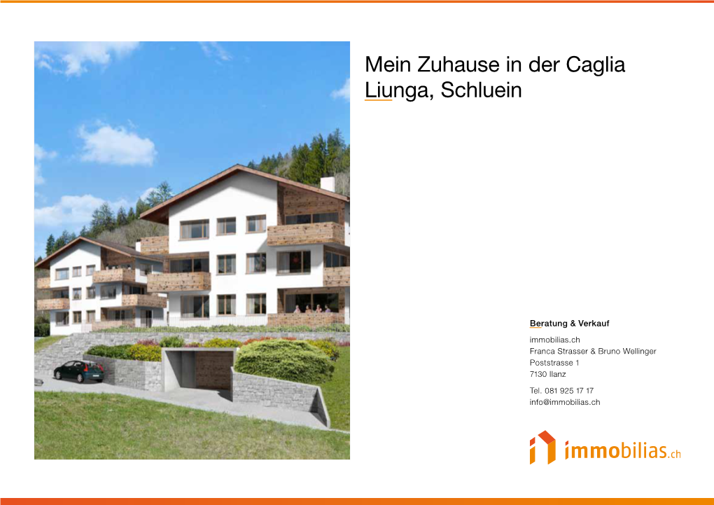 Mein Zuhause in Der Caglia Liunga, Schluein