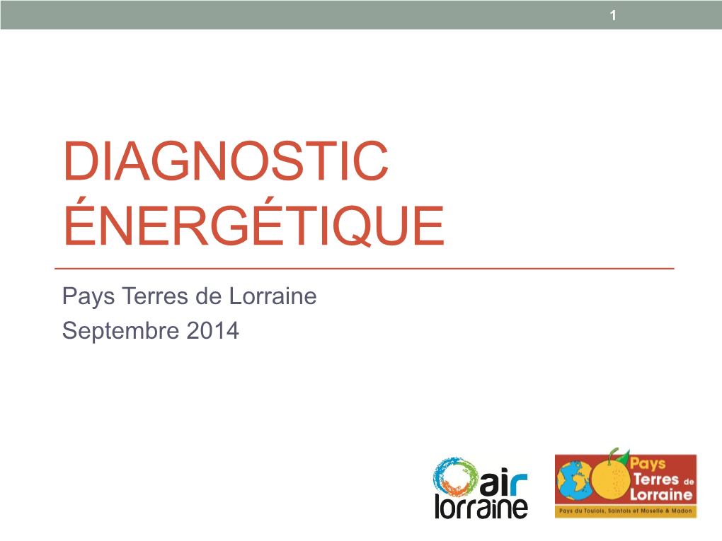 Diagnostic Energetique