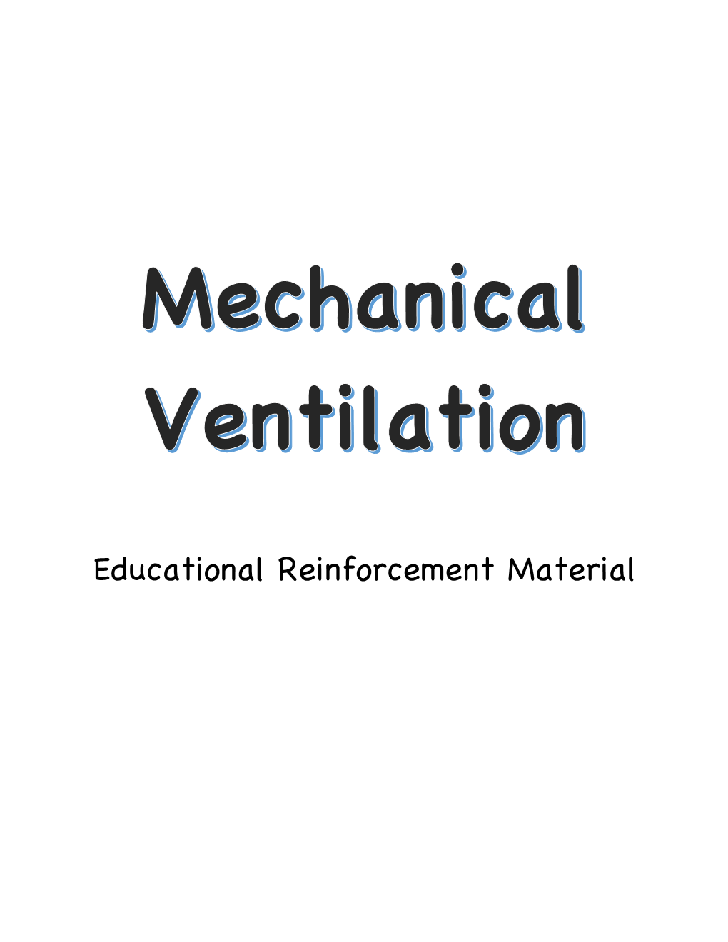 Mechanical Ventilation