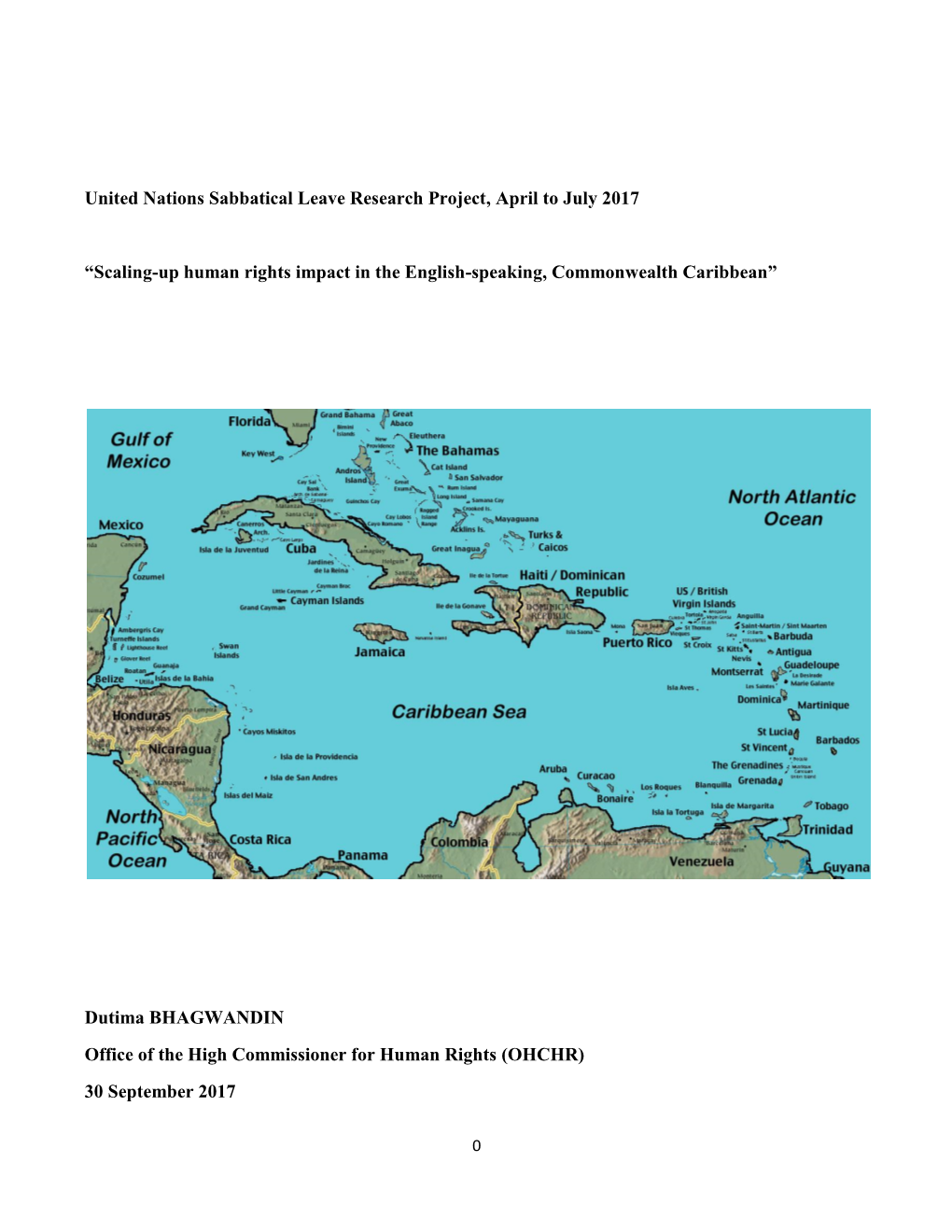 Scaling-Up Human Rights Impact in the English-Speaking Caribbean