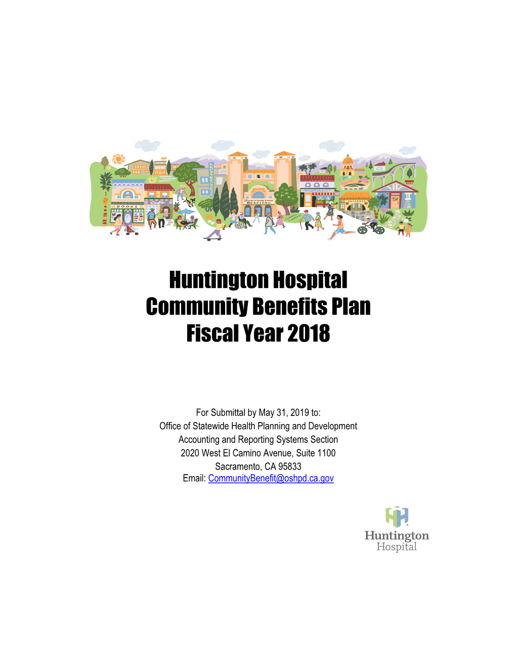 Huntington Hospital Community Benefits Plan Fiscal Year 2018