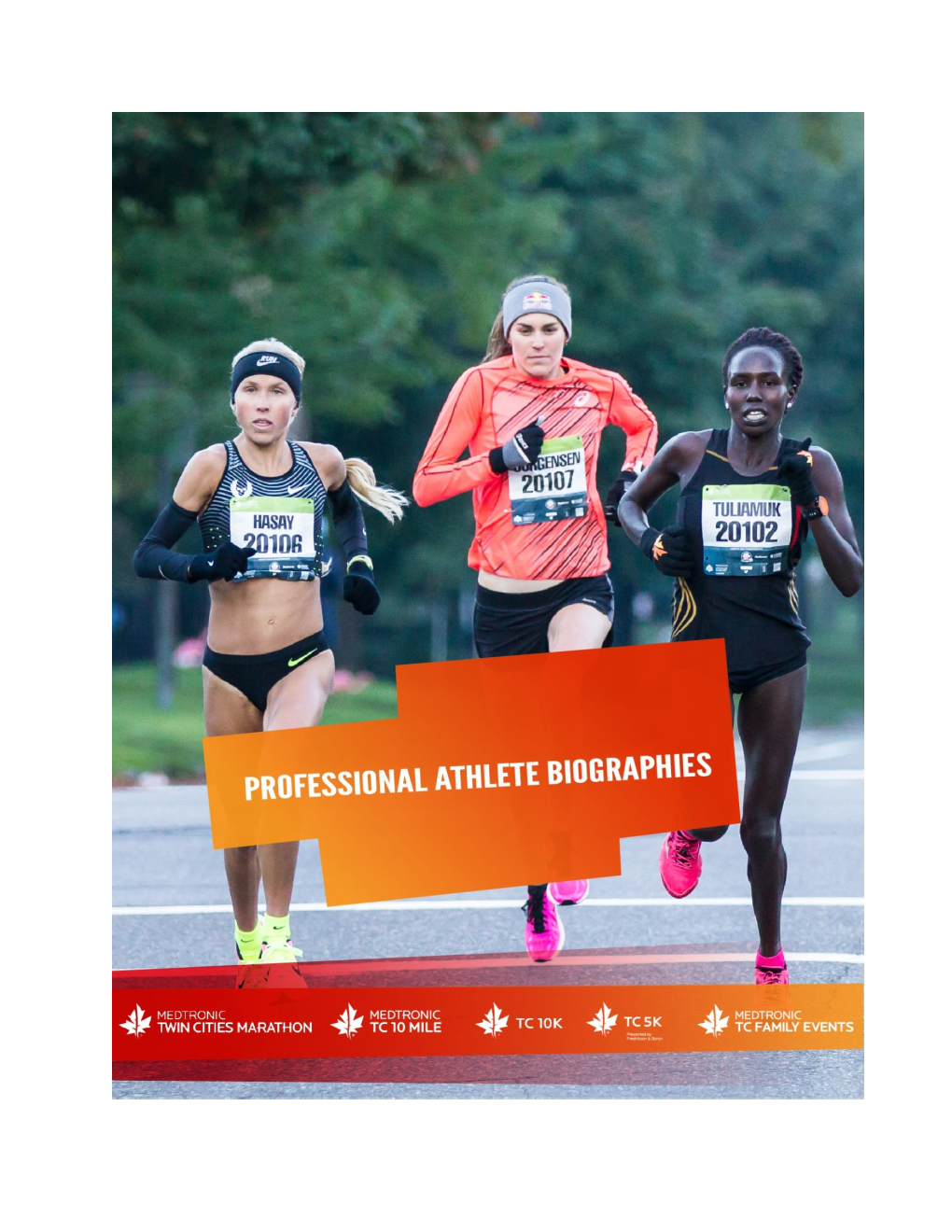 2017 Professional Athlete Biographies.Pdf