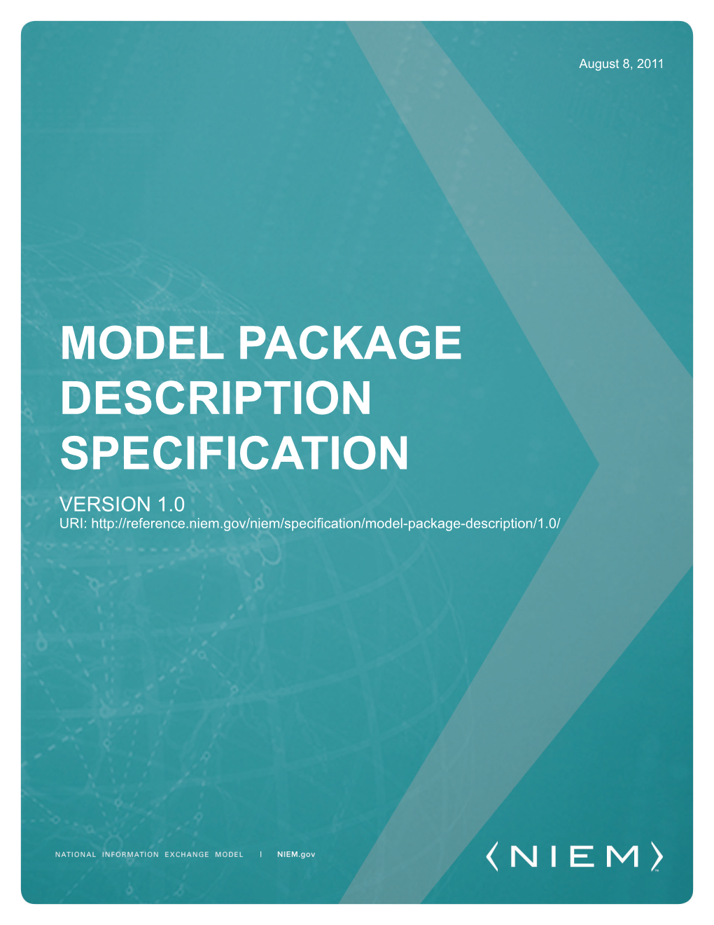 NIEM Model Package Description Specification