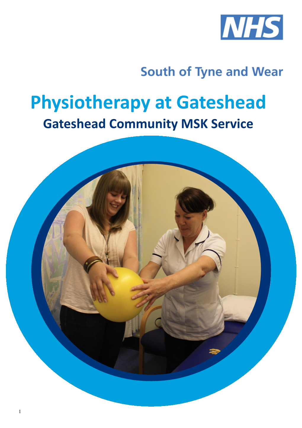 Physiotherapy at Gateshead Gateshead Community MSK Service