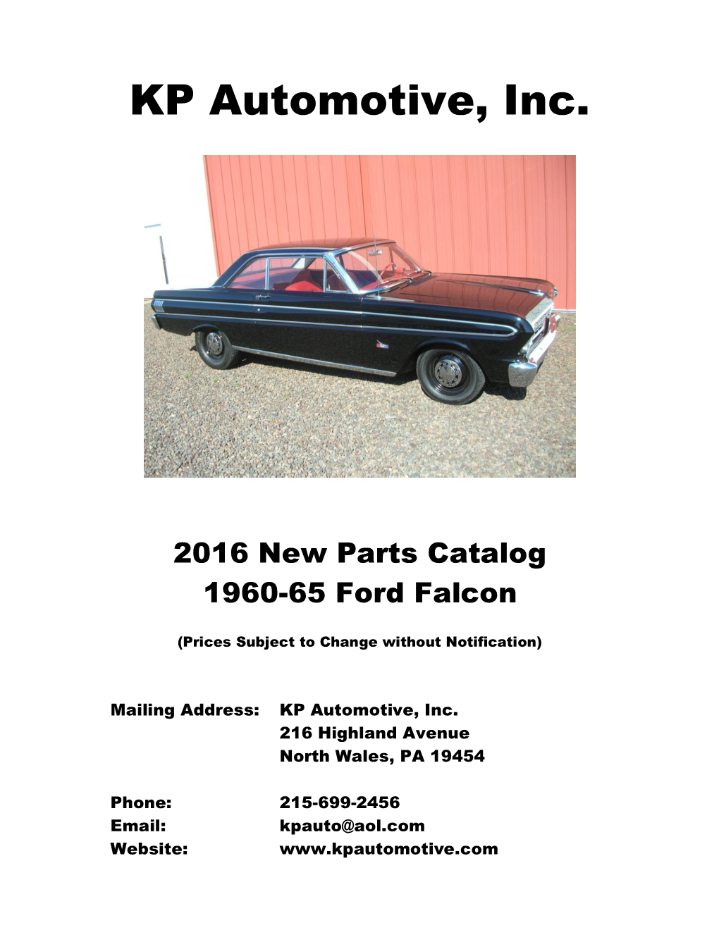 KP Automotive, Inc