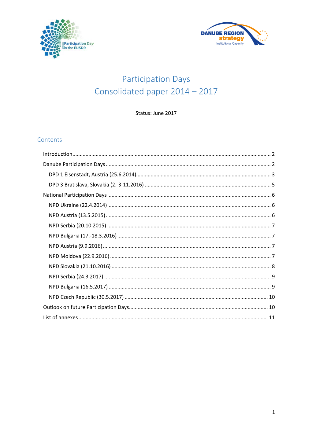 Participation Day Consolidated Paper