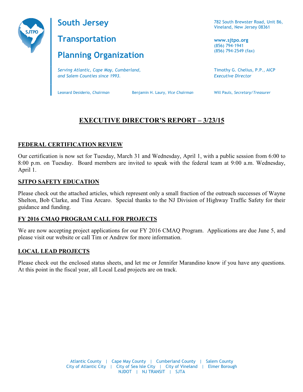 South Jersey Transportation Planning Organization