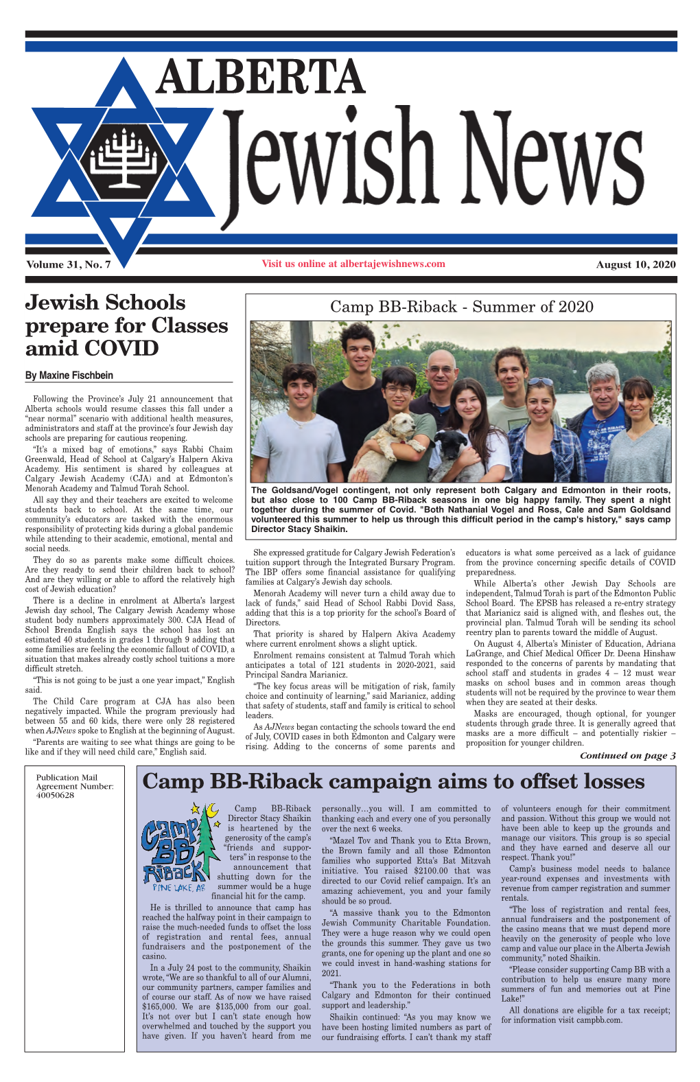 To Read Alberta Jewish News