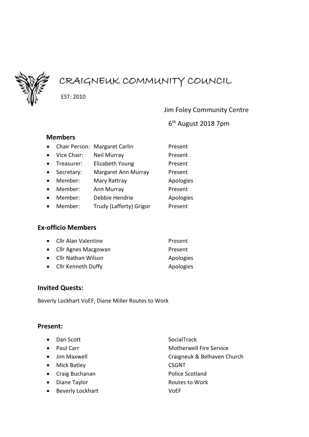 Craigneuk Community Council