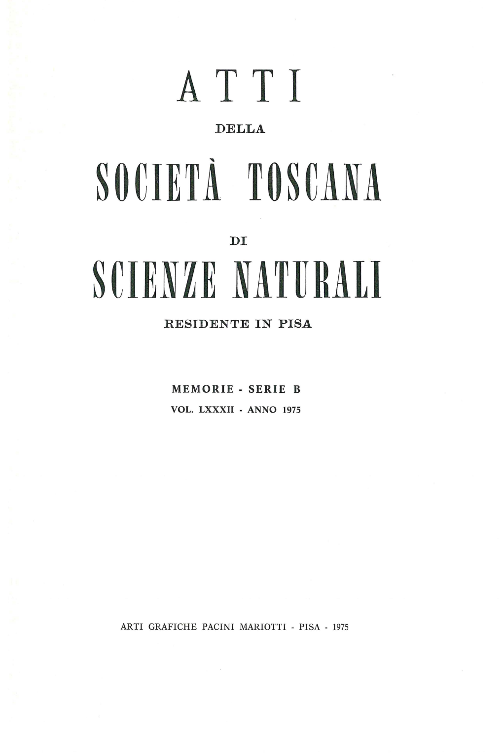 Societa Toscana Scienze Naturali