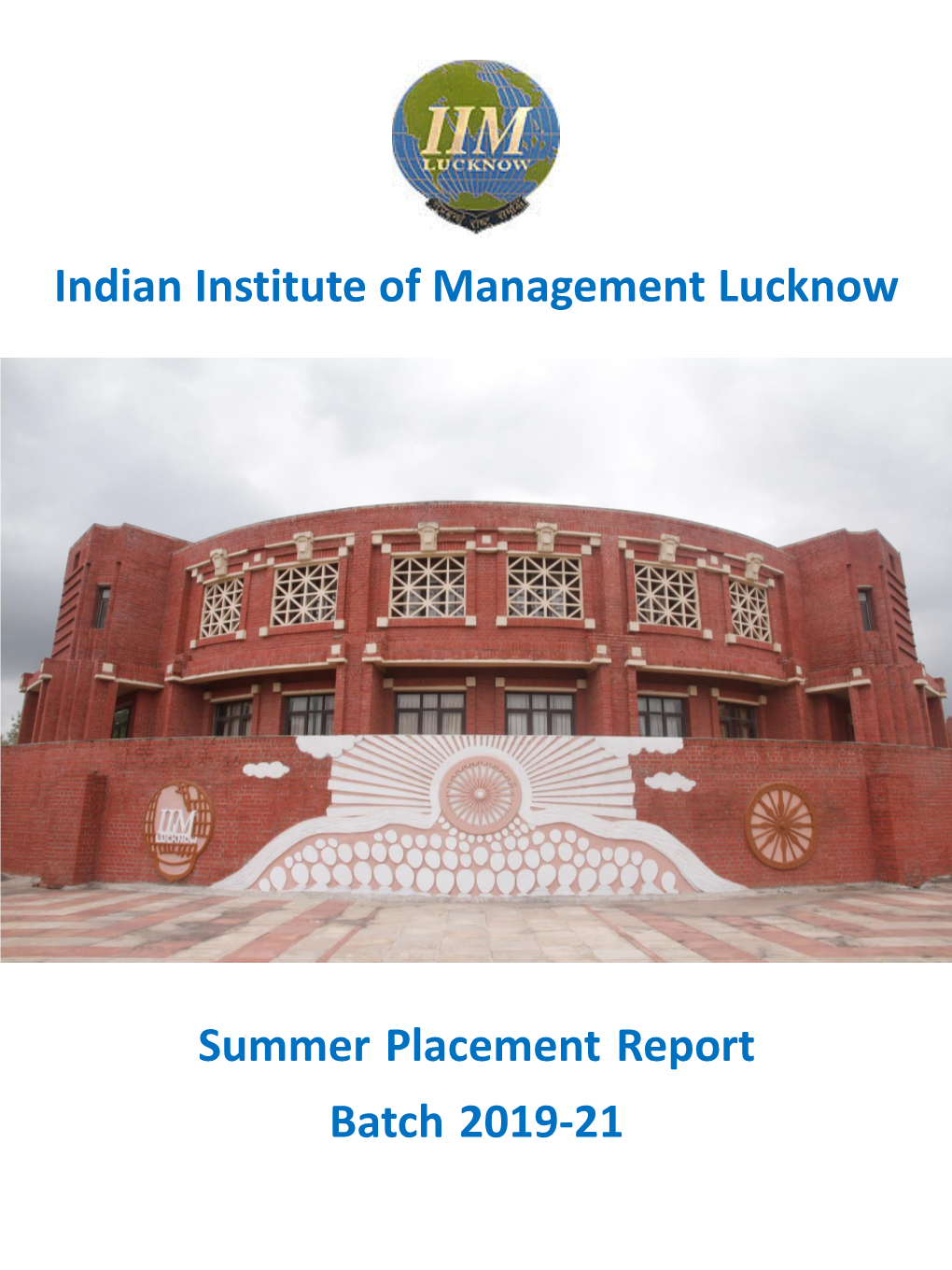 Indian Institute of Management Lucknow Summer Placement Report | Batch 2019-21 Placement Statistics