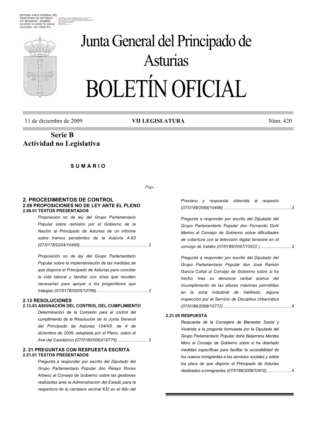 Boletín Oficial