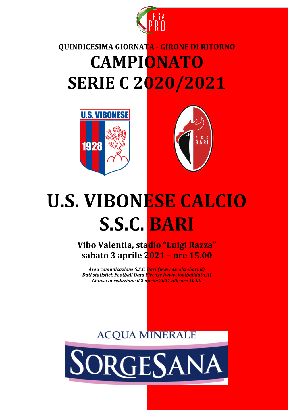 U.S. Vibonese Calcio S.S.C. Bari