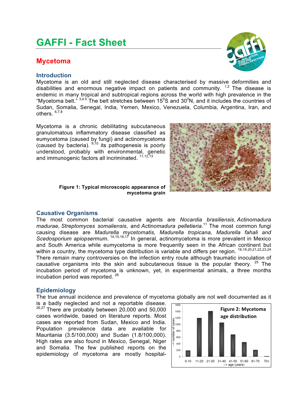 Mycetoma Briefing Paper 3