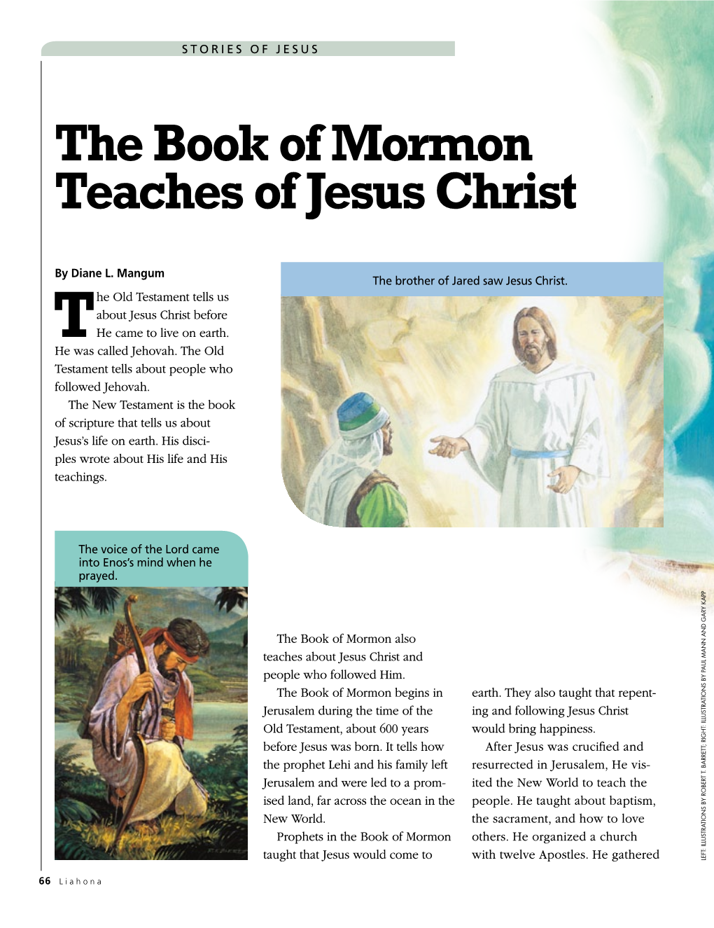 The Book of Mormon Teaches of Jesus Christ