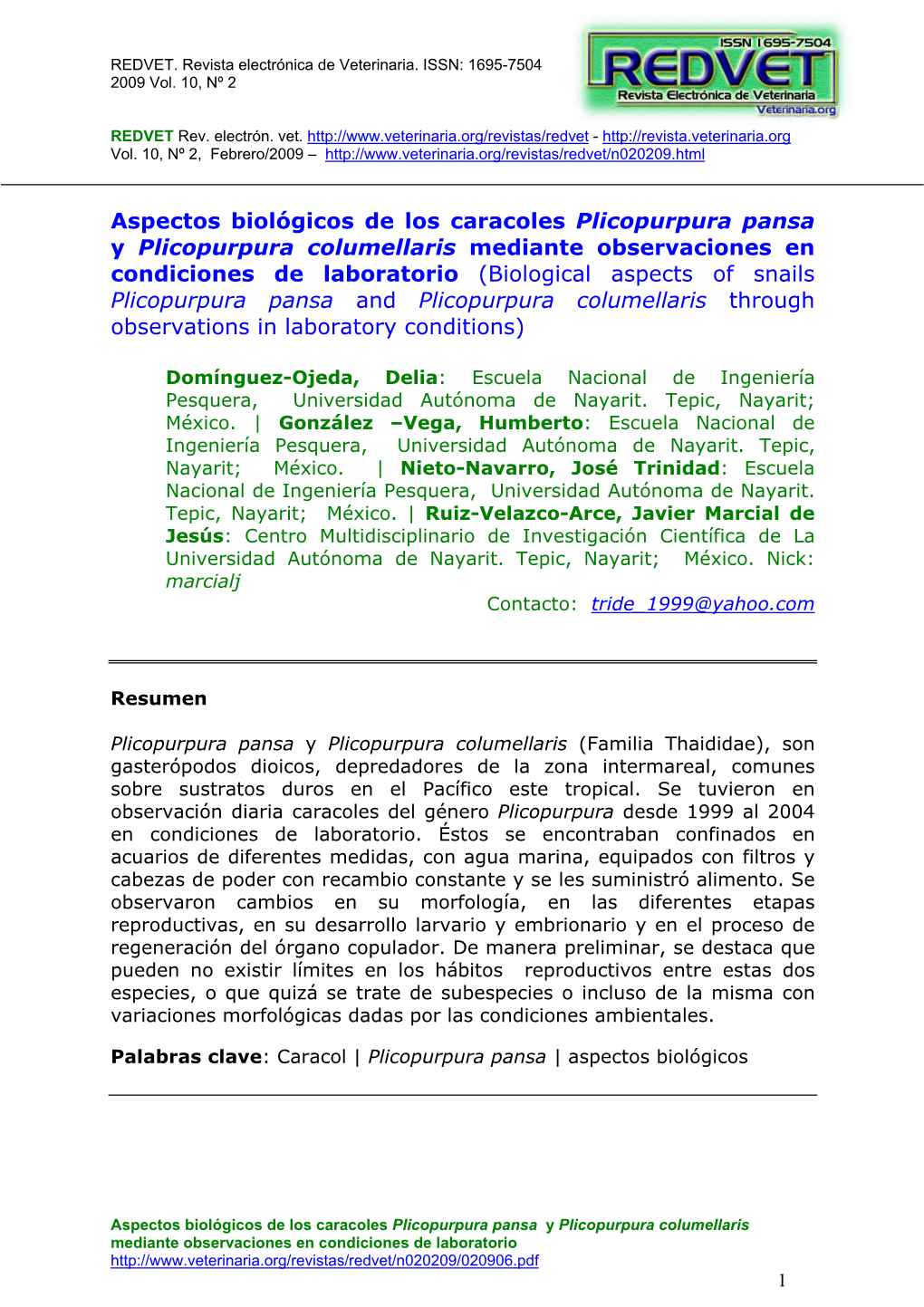 Aspectos Biológicos De Los Caracoles Plicopurpura Pansa.Pdf