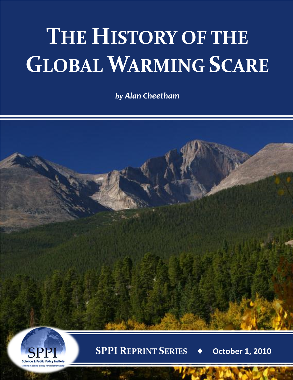 The History of the Global Warming Scare