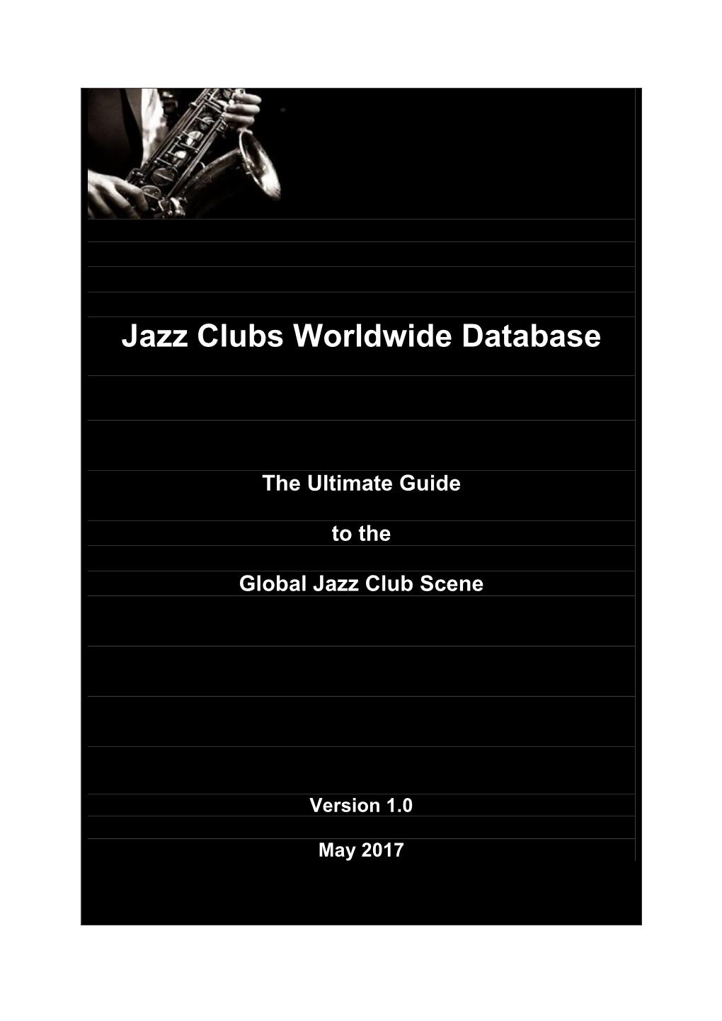 Jazz Clubs Worldwide Database