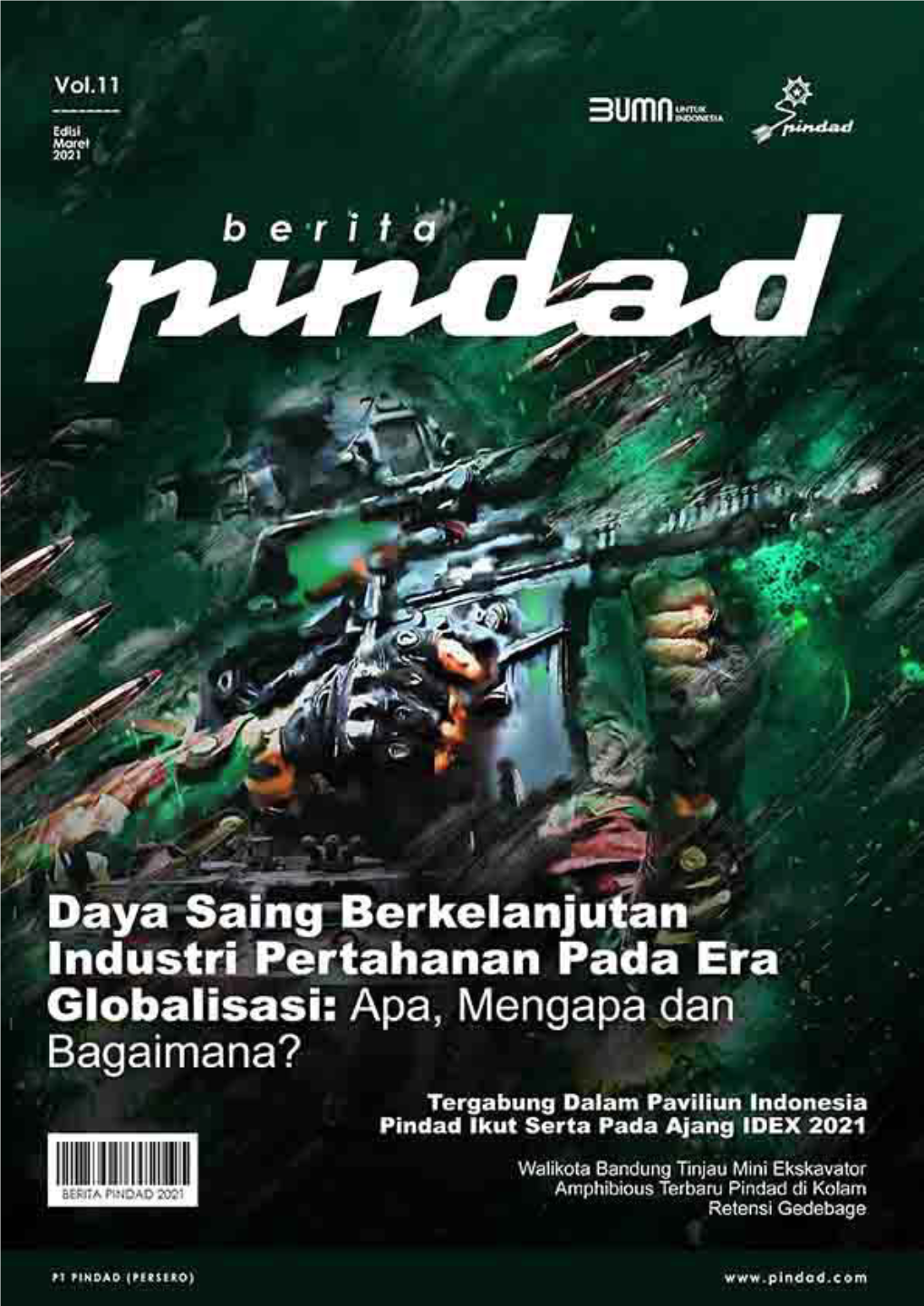 Download Majalah Berita Pindad Vol.11 Maret2021.Pdf