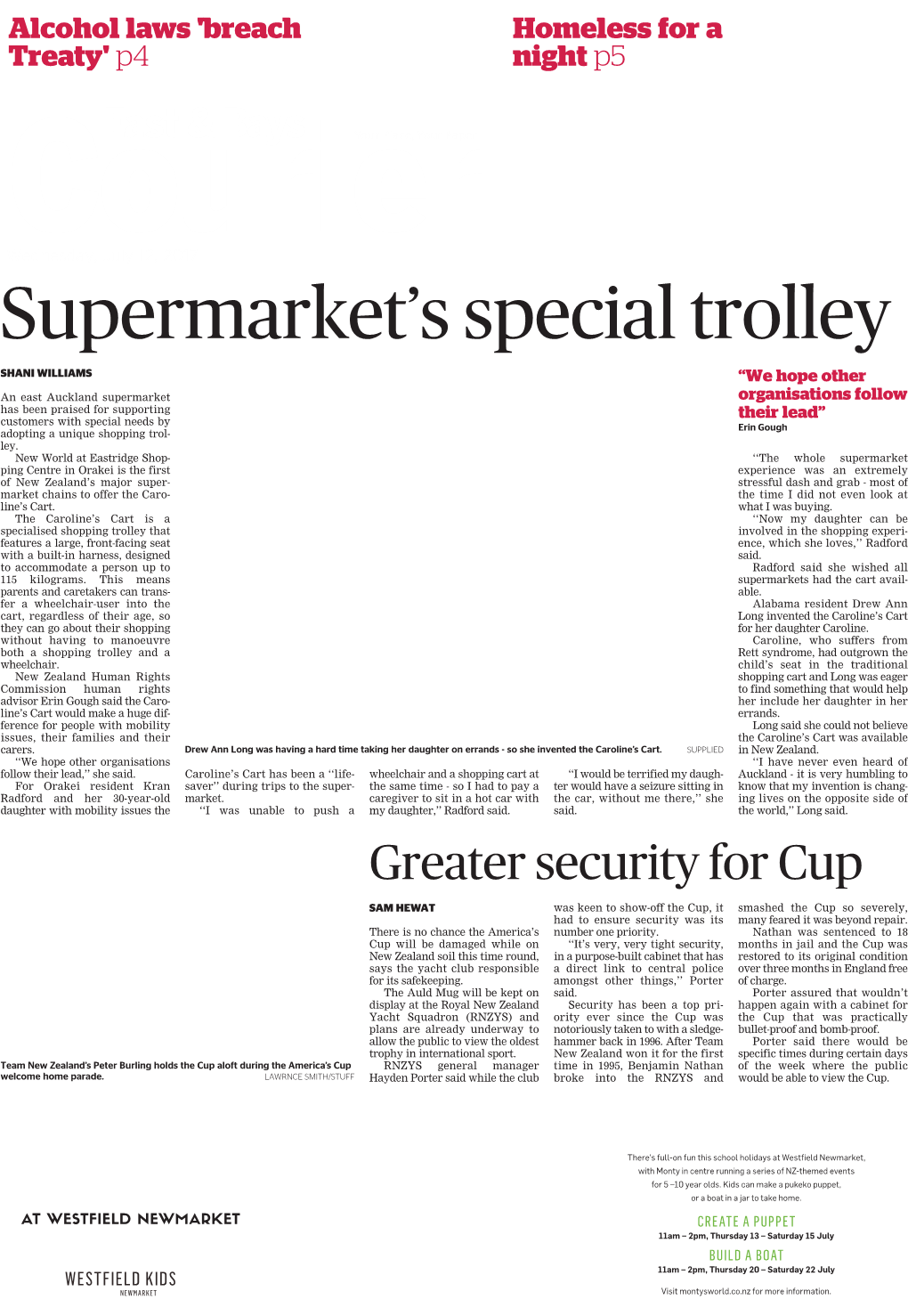 Supermarket's Special Trolley