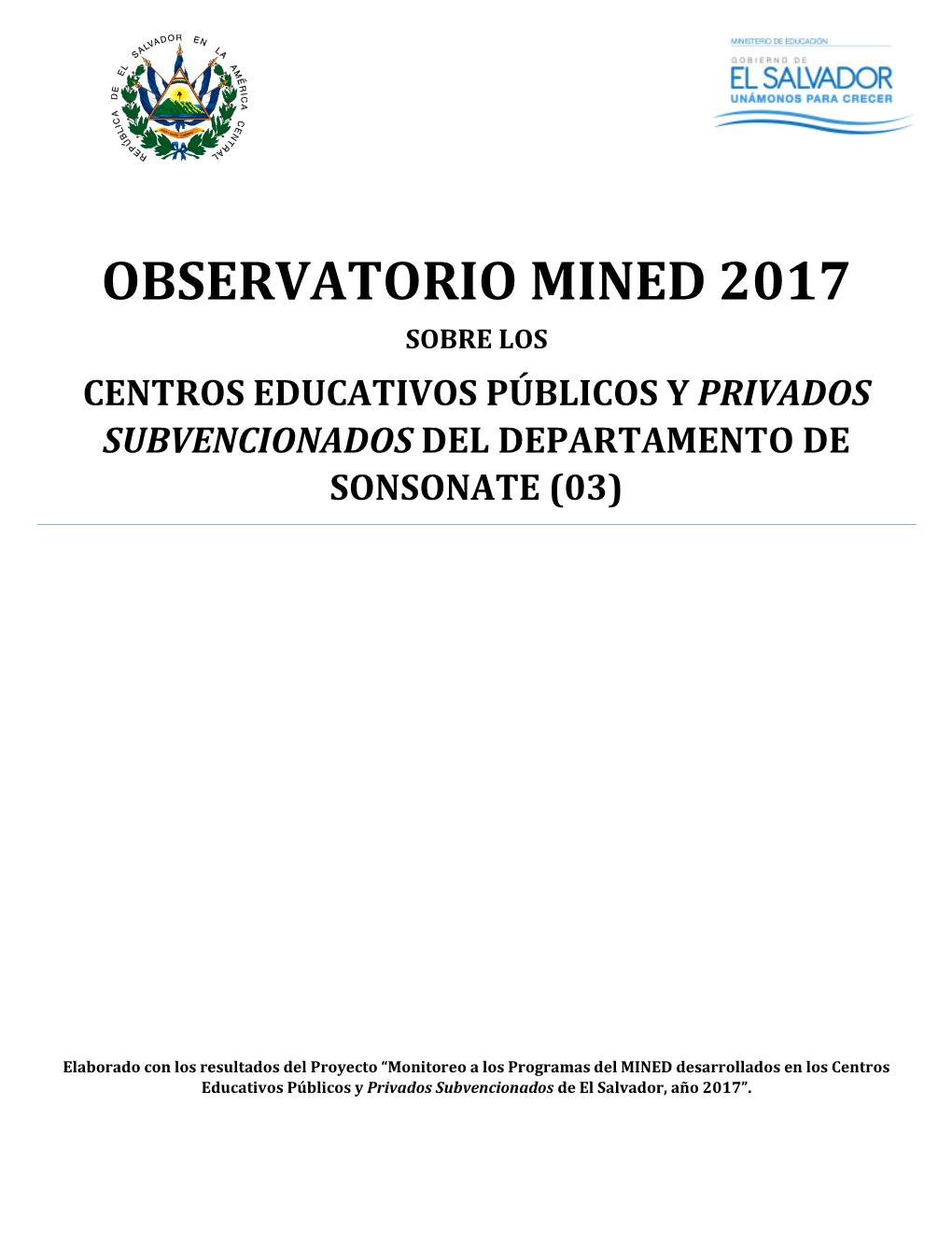 Centros Educativos Públicos Y Privados Subvencionados Del Departamento De Sonsonate (03)