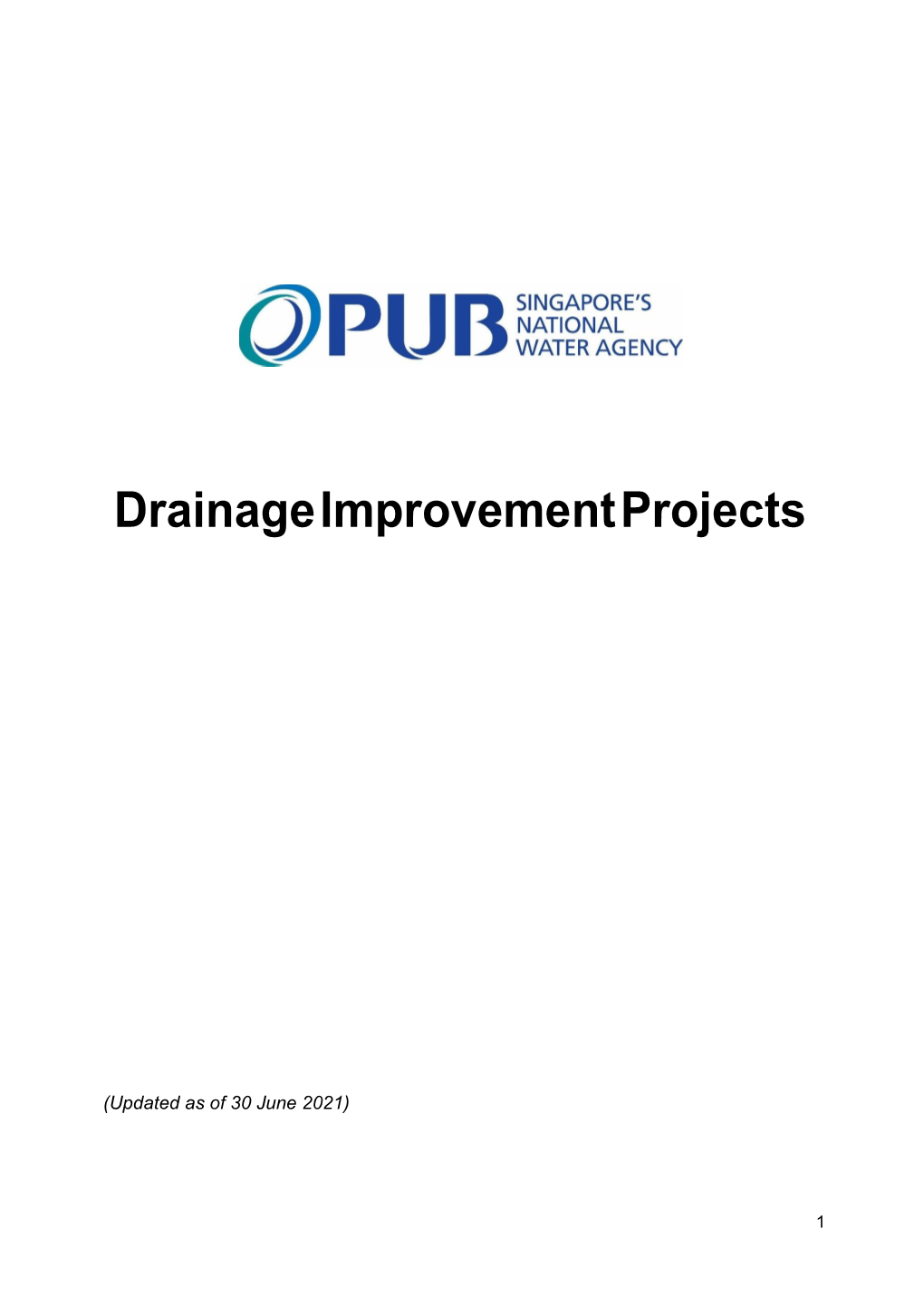 Drainage Improvement Projects