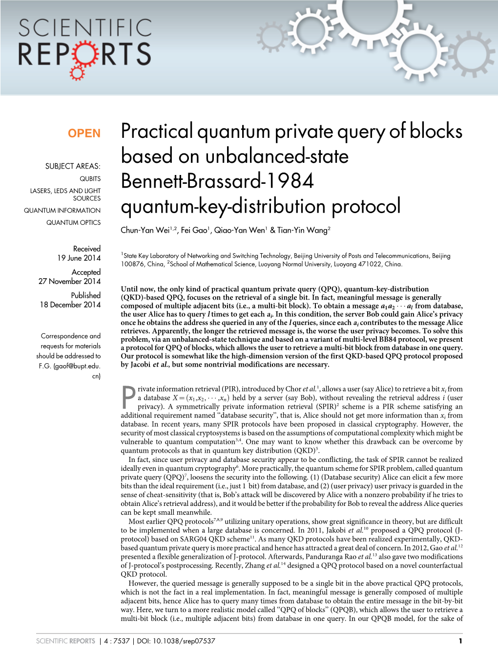 Practical Quantum Private Query of Blocks Based on Unbalanced-State Bennett-Brassard-1984 Quantum-Key-Distribution Protocol