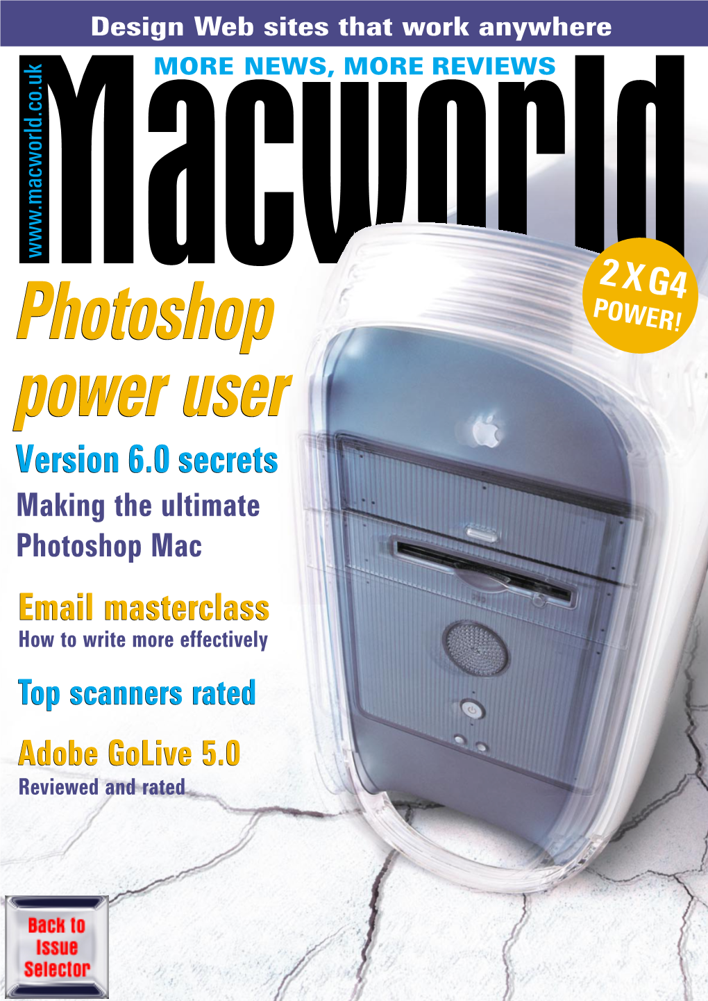 Macworld OCTOBER 2000 OCTOBER 2000 Contents COVER STORIES