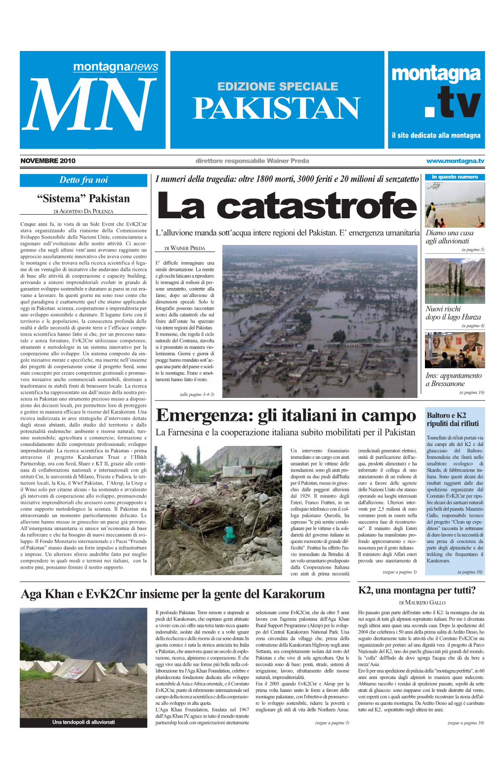 Montagna News 16 Pagine Montagna News 16 Pagine