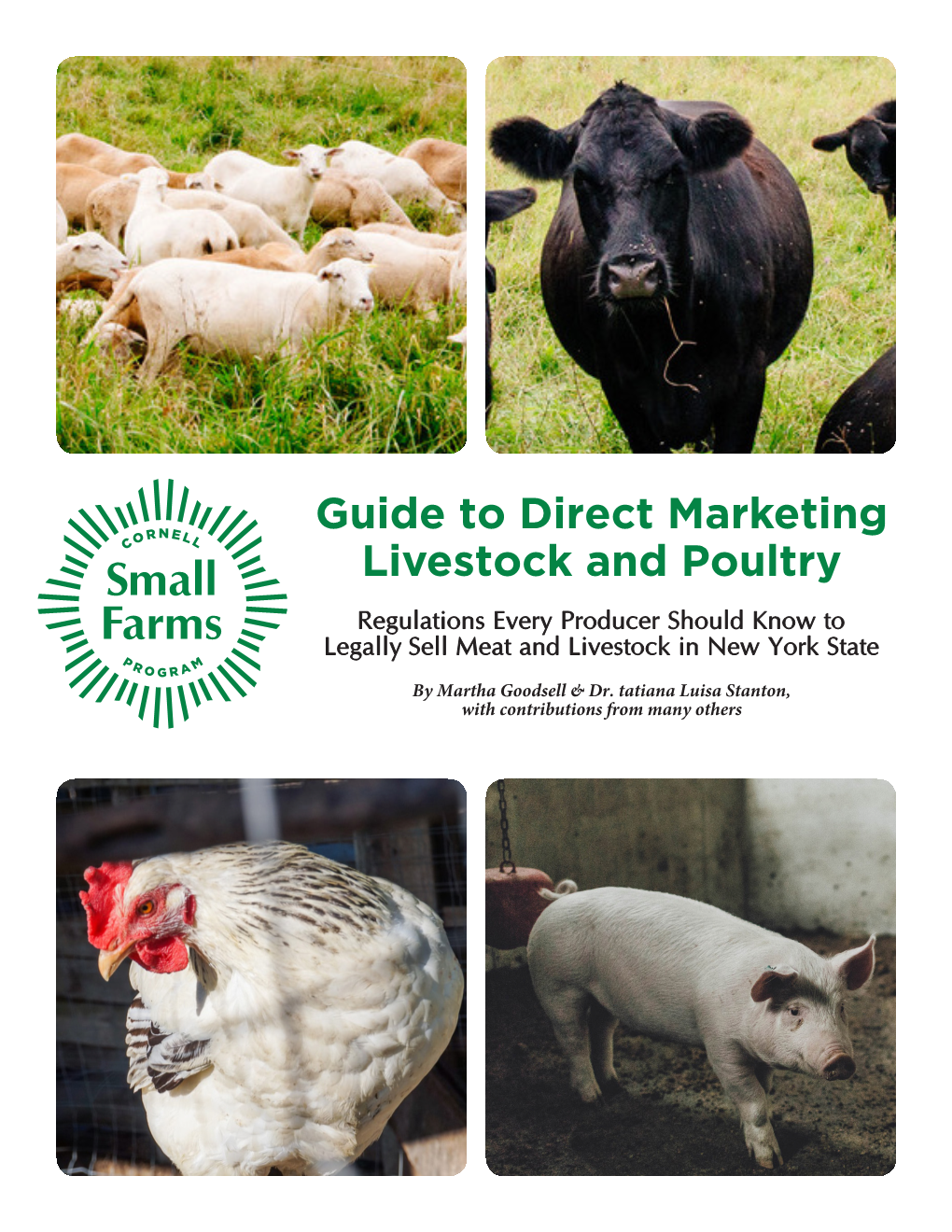 Resource Guide to Direct Marketing Livestock and Poultry TABLE of CONTENTS