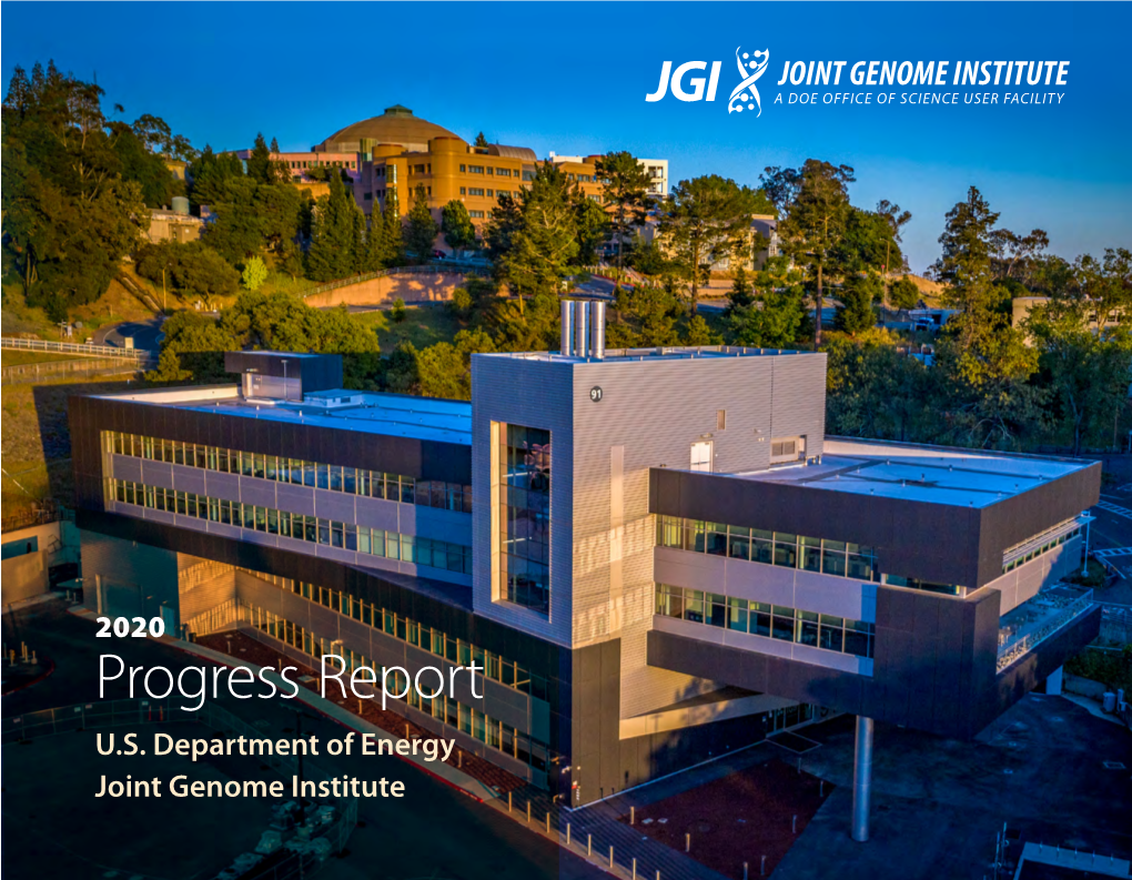 JGI Progress Report 2020