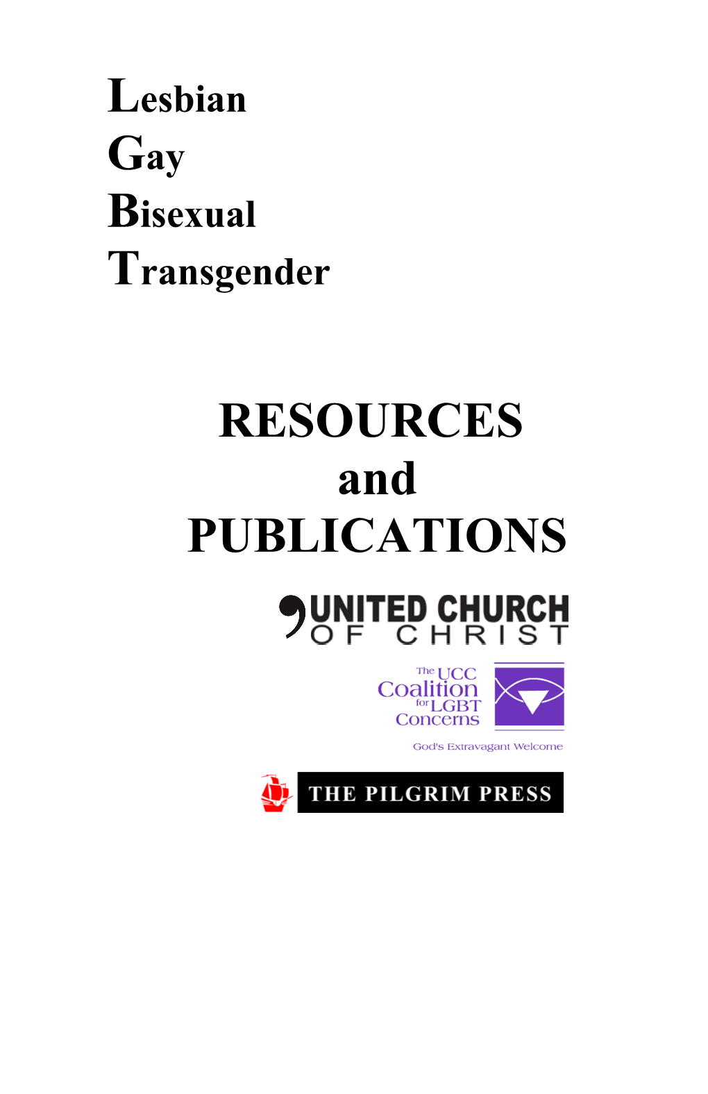 UCC LGBT Resources