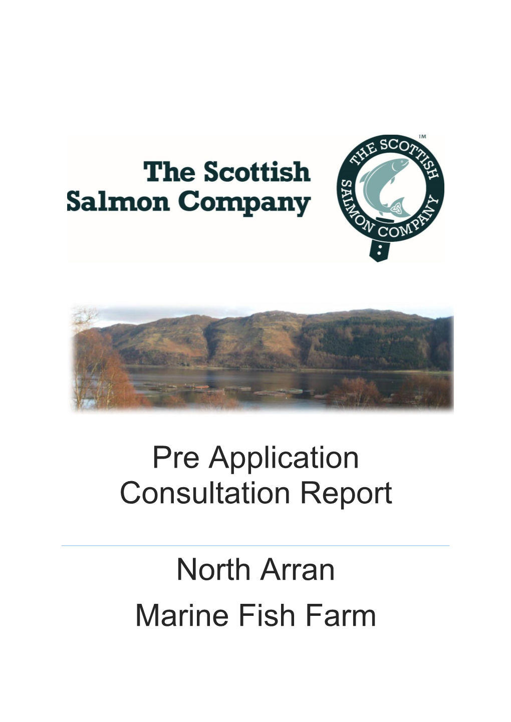 Pre Application Consultation Report