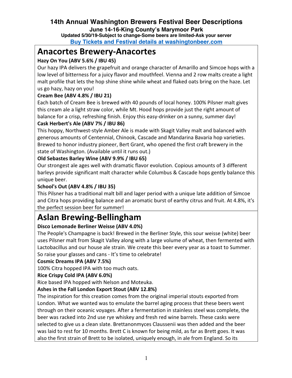 Anacortes Brewery-Anacortes Aslan Brewing-Bellingham