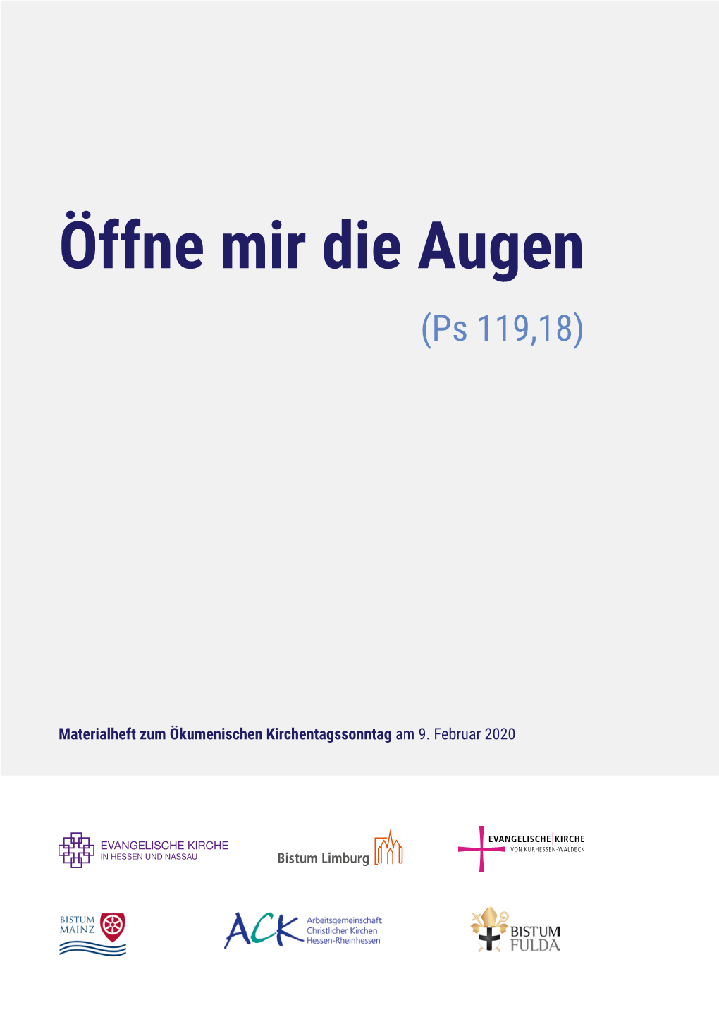 Öffne Mir Die Augen (Ps 119,18)