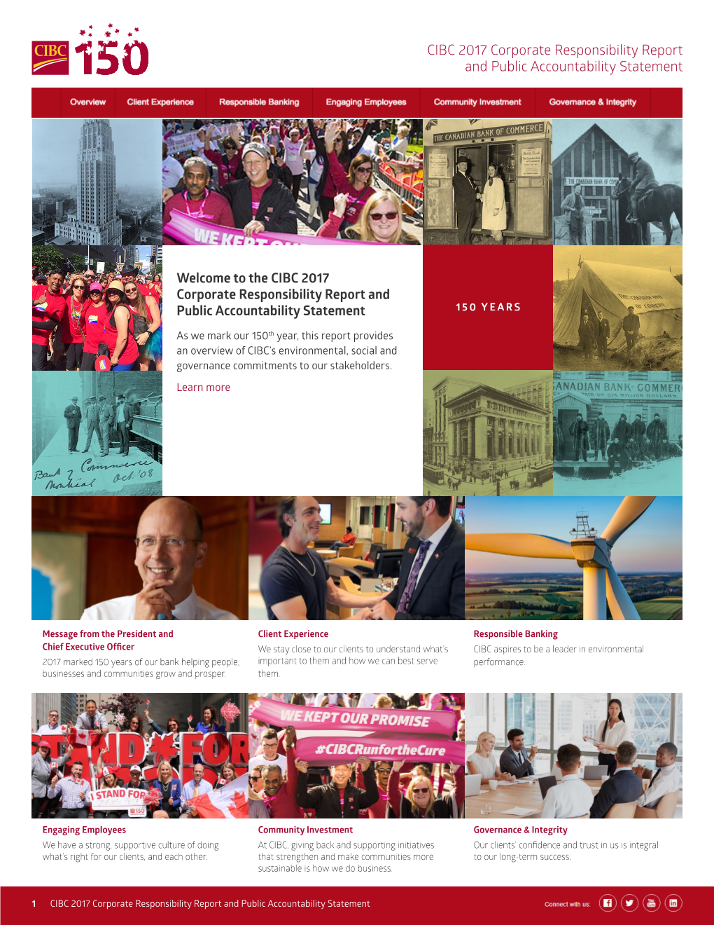 CIBC 2017 Corporate Responsibility Report and Public Accountability Statement
