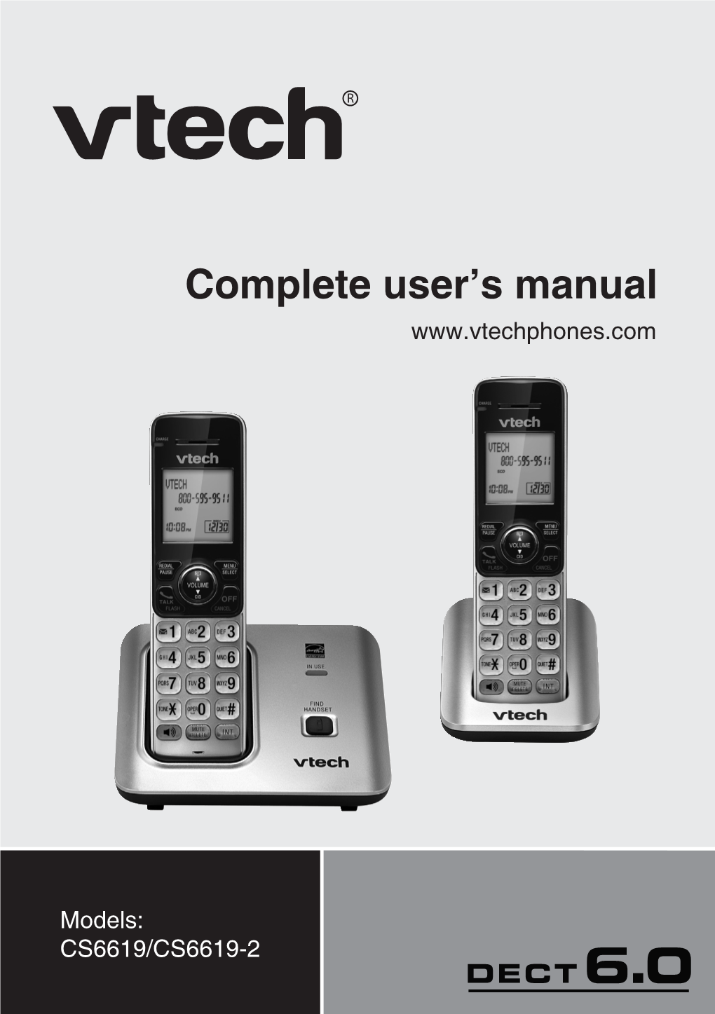 Vtech Cordless Phone User Manual