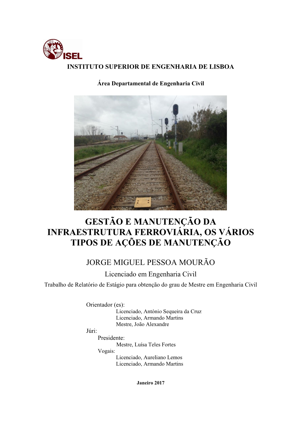 Gestão E Manutenção Da Infraestrutura Ferroviária, Os Vários Tipos De Ações De Manutenção