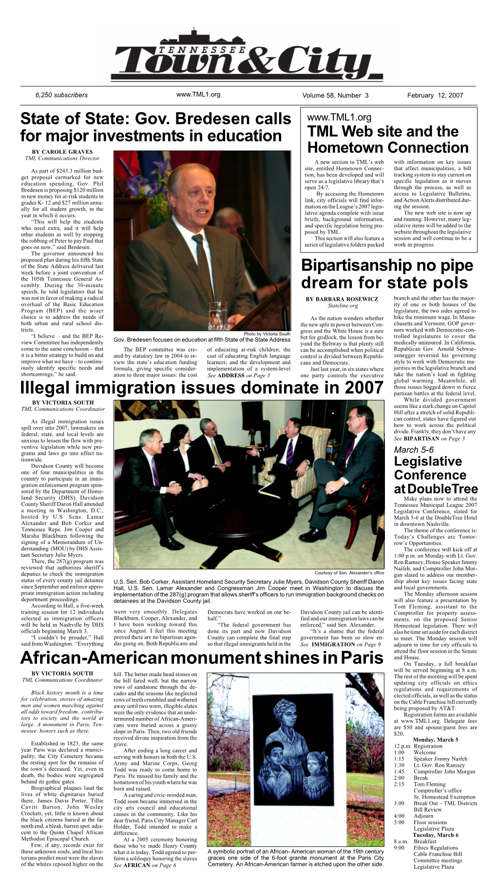 Illegal Immigration Issues Dominate in 2007 African-American Monument