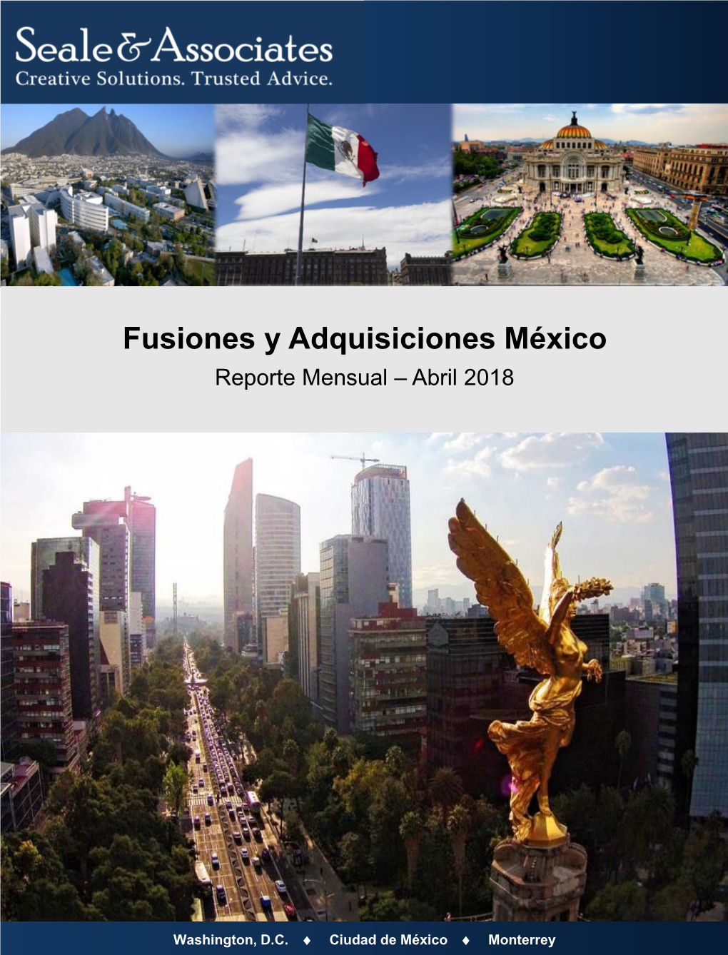 Fusiones Y Adquisiciones México Reporte Mensual – Abril 2018